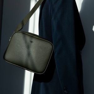 Angela Roi| Grace Crossbody Deep Olive Purse Bag